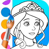 Princess Coloring Pages icon