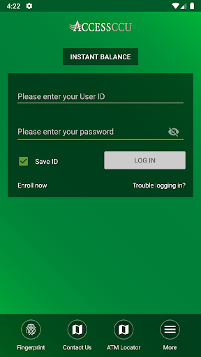 Access CCU Mobile Screen 2