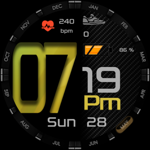[SSP] Bold Hour Watch Face Latest Icon