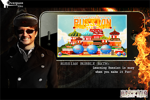 Learn Russian Bubble Bath Game