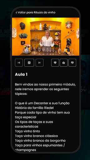 Android application Escola VCD screenshort