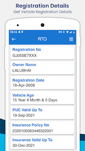 RTO Vehicle Information 8.6 APK screenshots 10