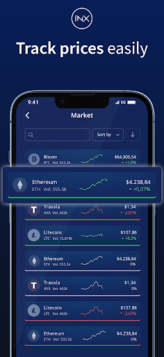 INX Buy & Trade Crypto Screen 3