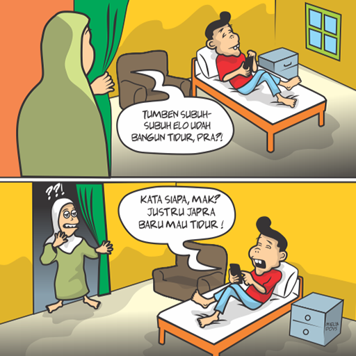 Komik Strip Lucu - Indonesia &