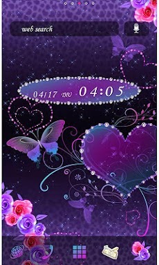 蝶壁紙 Violet Heart Androidアプリ Applion