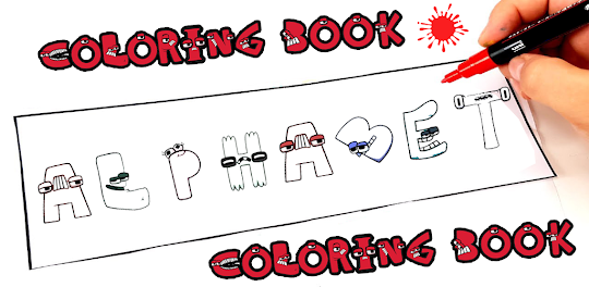 Alphabet Lore: Coloring Book