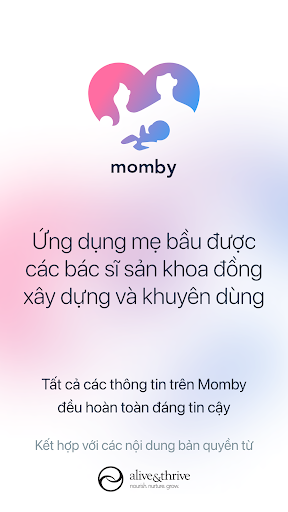 Android application Momby - Pregnancy & Parenting screenshort