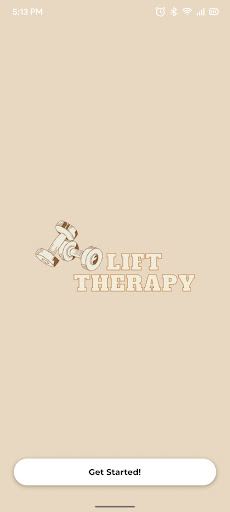 Android application Lift Therapy screenshort