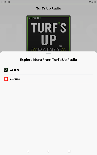 Turf's Up Radio Screenshot