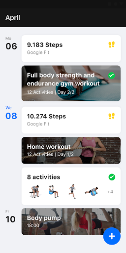 FitnessWise Screen 2