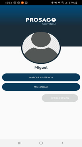 Android application Prosago Movil screenshort