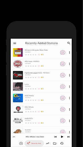 Mongolia Radio Stations Screen 2
