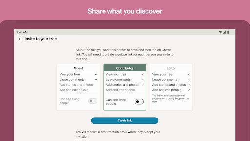 Screenshot of Ancestry: Family History & DNA