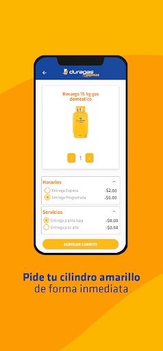 DuragasExpress gas a domicilio Screen 2