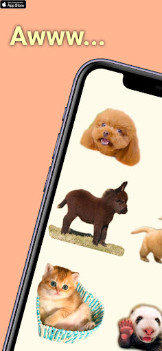 Android application Stickers Aww screenshort