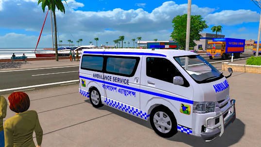 Emergency Ambulance Game 3D