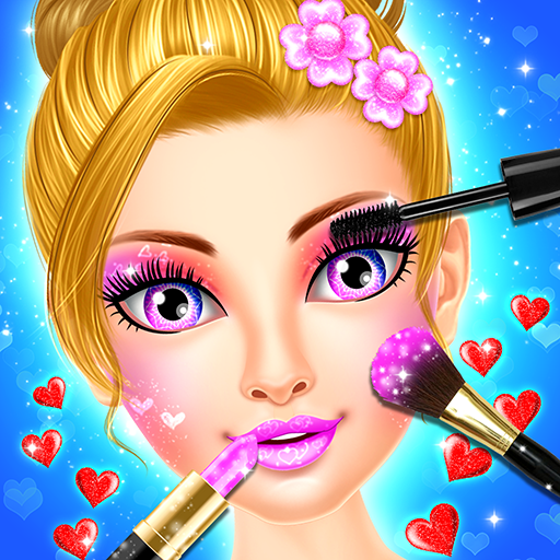 Valentine Beauty Salon Game logo
