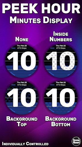 SHL Peek Hour Watch Face screenshot 5