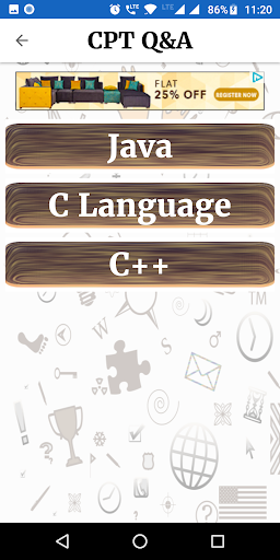 CPT Q&A Practice MCQ and Inter Screen 2