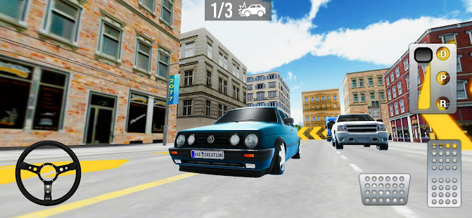 Car Parking Blue Car Game 1.0.7 APK screenshots 8