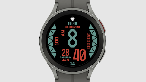 IWF Digi Master II watch face screenshot 4
