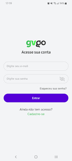 Android application GVgo screenshort