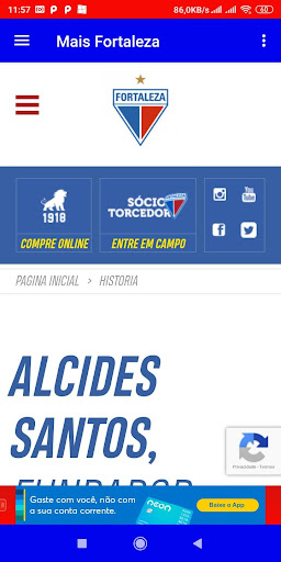 Android application Mais Fortaleza screenshort