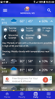 screenshot of WTOK Weather