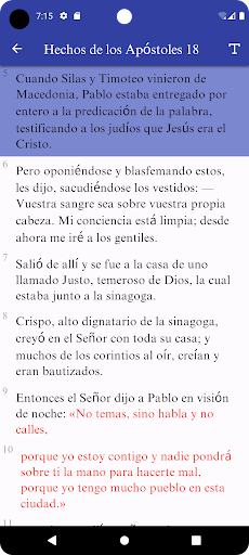 Biblia de Estudio Reina Valera Screen 2
