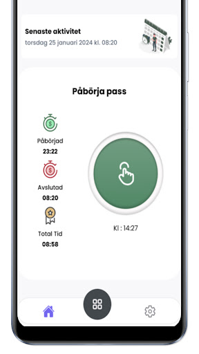 Android application Timeer screenshort