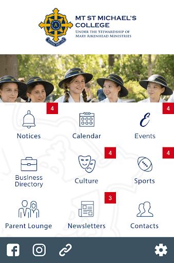 Android application Mt St Michael's College screenshort