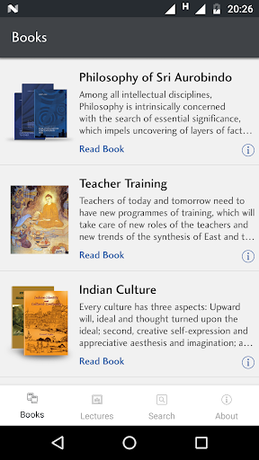 Android application Value-Oriented education screenshort