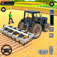 Modern Farming Tractor Game