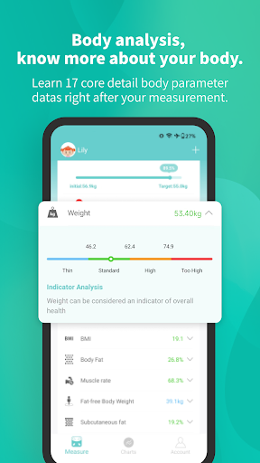 Android application Fitdays screenshort