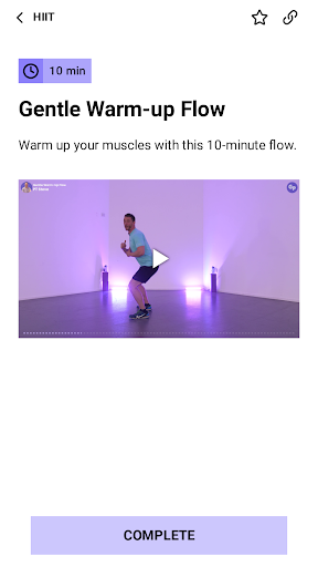 Goal Plans Workouts & Training Screen 2