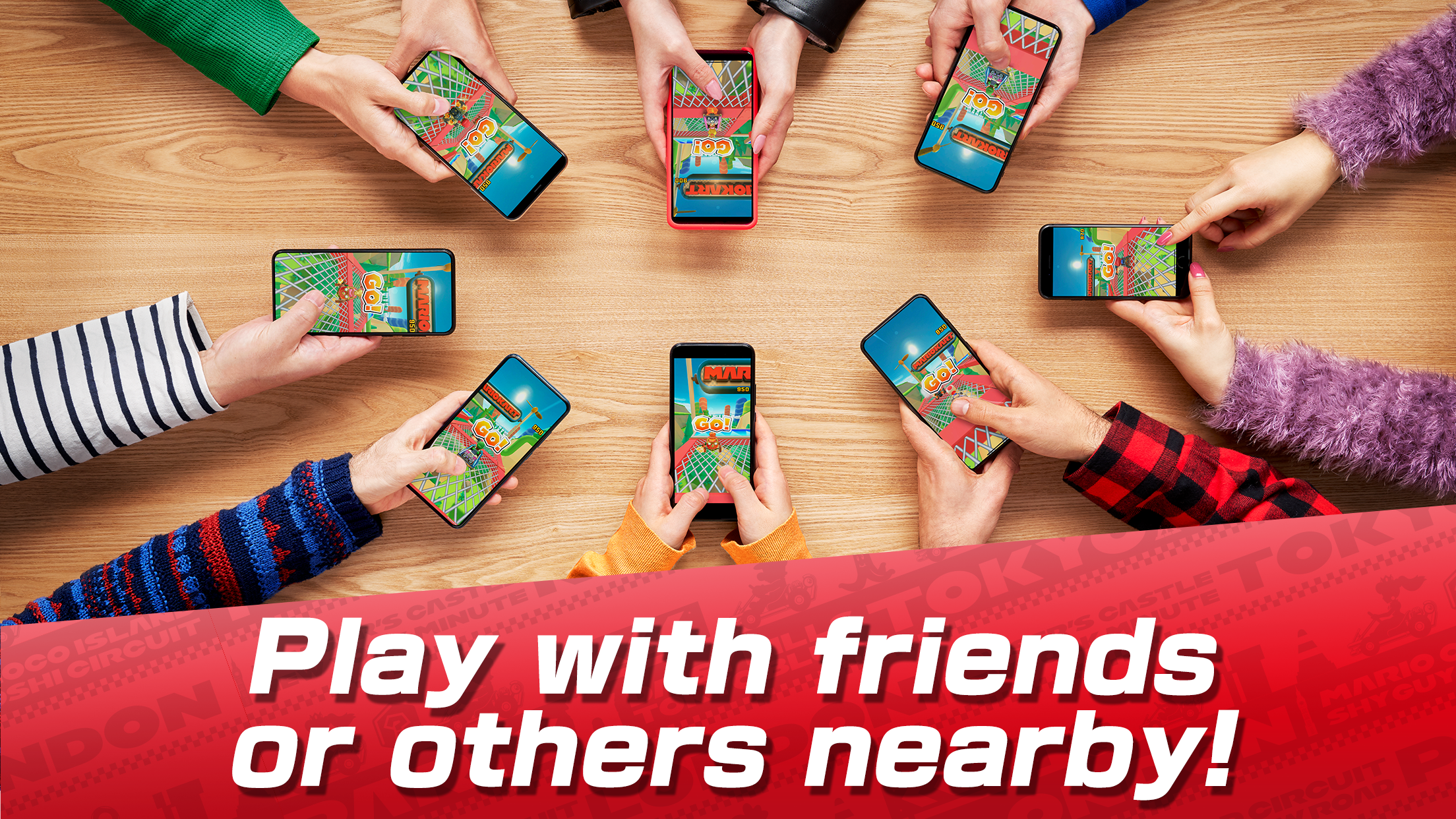 Mario kart tour play with friends