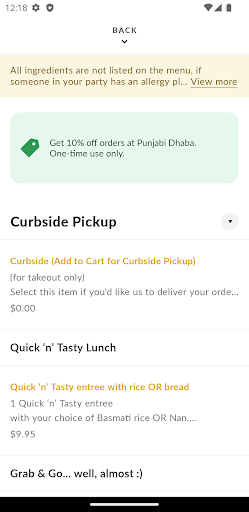 Punjabi Dhaba Screen 3