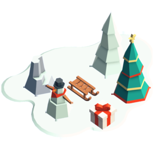 Sled Snow - christmas game 4.0 Icon