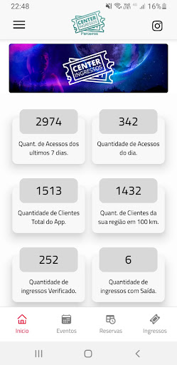 Center Ingressos Parceiros Screen 3