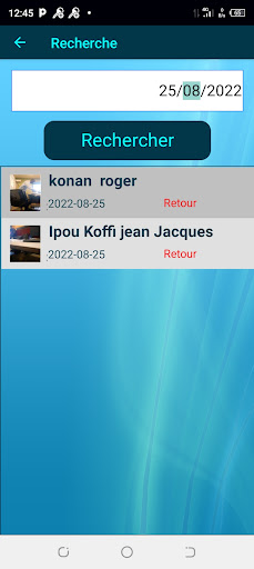 Admin - Gestion des clés