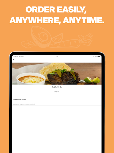 Screenshot of Sonora Taco Shop