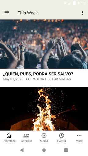 Android application Rock of Salvation screenshort