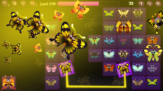 Onet Butterfly Classic 1.2 APK MOD (Unlimited Stars) 1