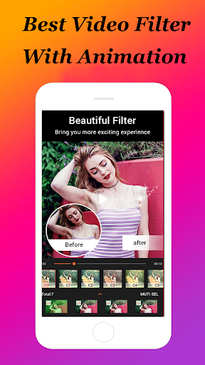 Pics Video Editor : Art Slow M Screen 2