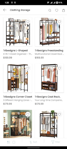 Tribesigns – Shop Furniture Screen 3