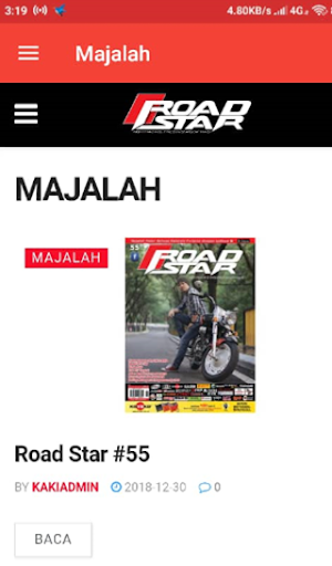 RoadStar Screen 2