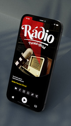 Android application Rádio Paraná Oficial screenshort