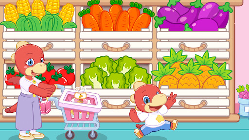 Android application Kids Supermarket: Funny Shop screenshort