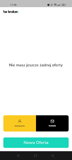 Android application BeBroker.pl nieruchomości screenshort