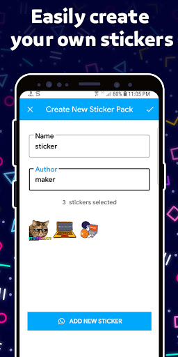 Animated Sticker Maker Whats‏ Screen 3